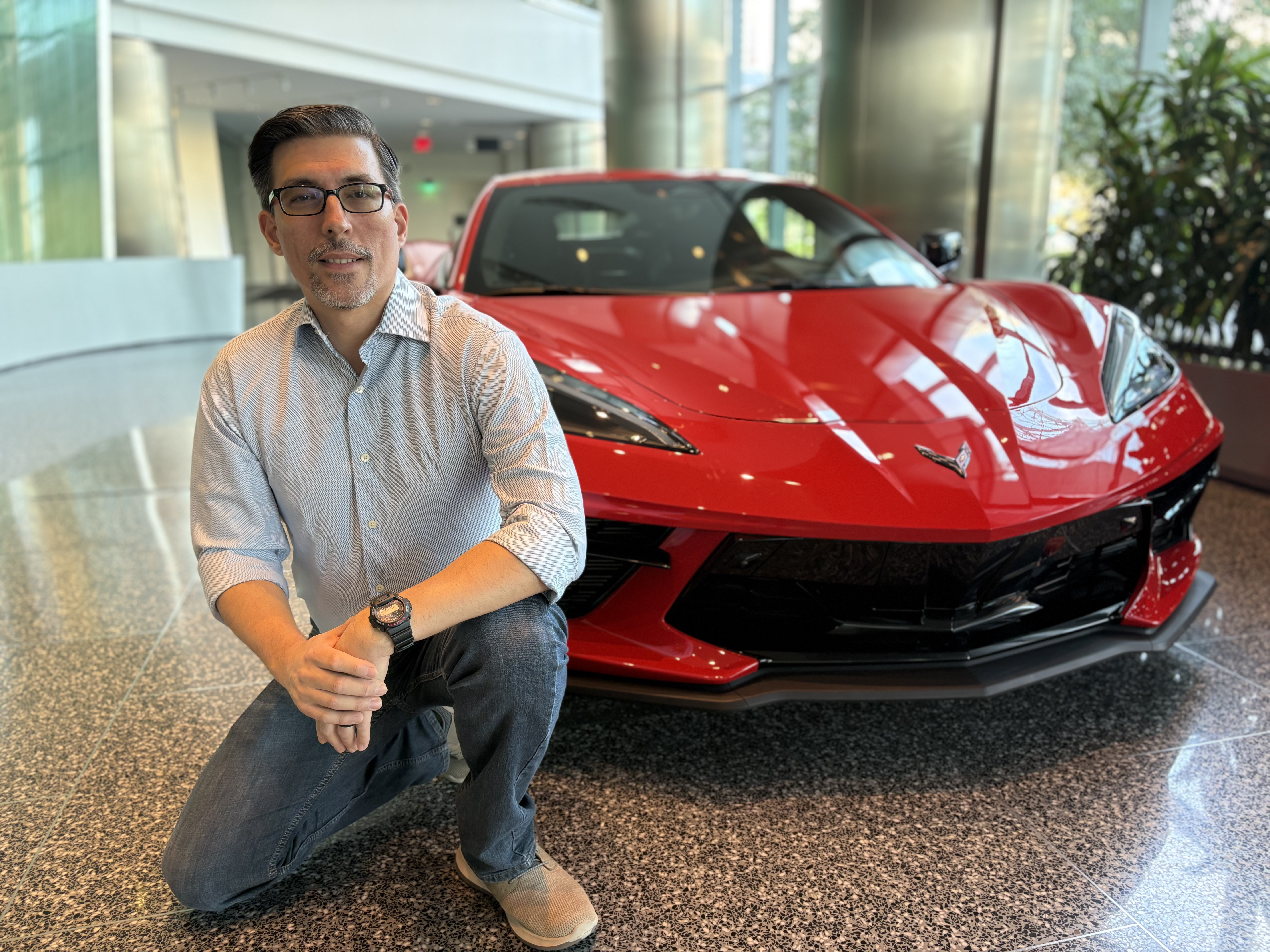 John Gillmer GM Finance Corvette Hero