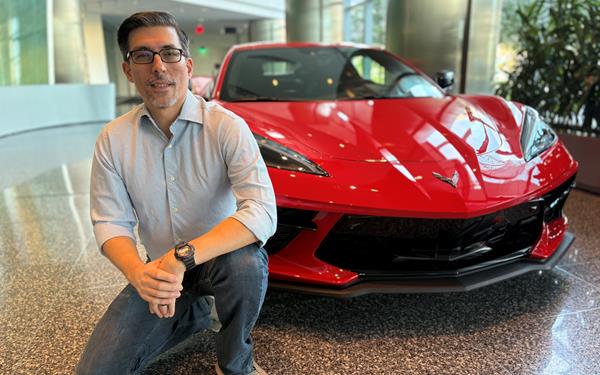 John Gillmer GM Finance Corvette Hero