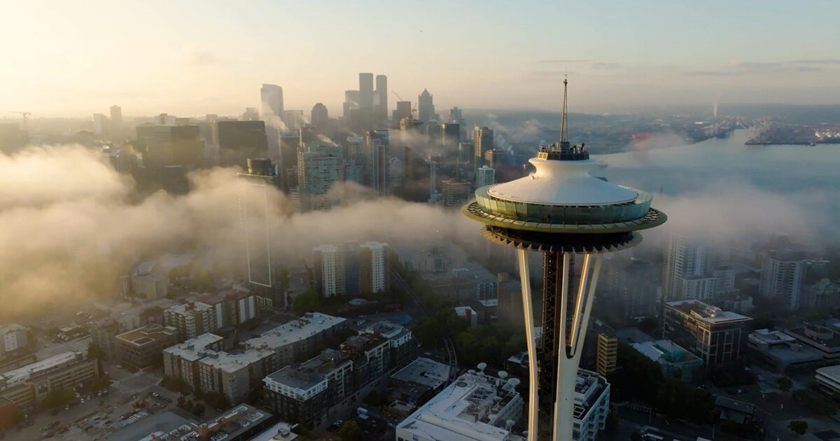 Seattle Center And Space Needle