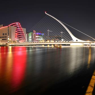 Peace Bridge in Derry