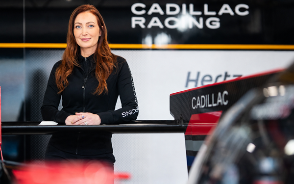 Keely Bosn Driven To Serve Cadillac Racing Hero