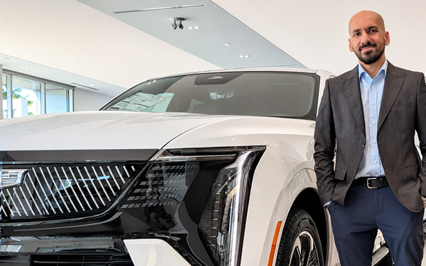 Haard Parikh Cadillac Marketing Hero Image