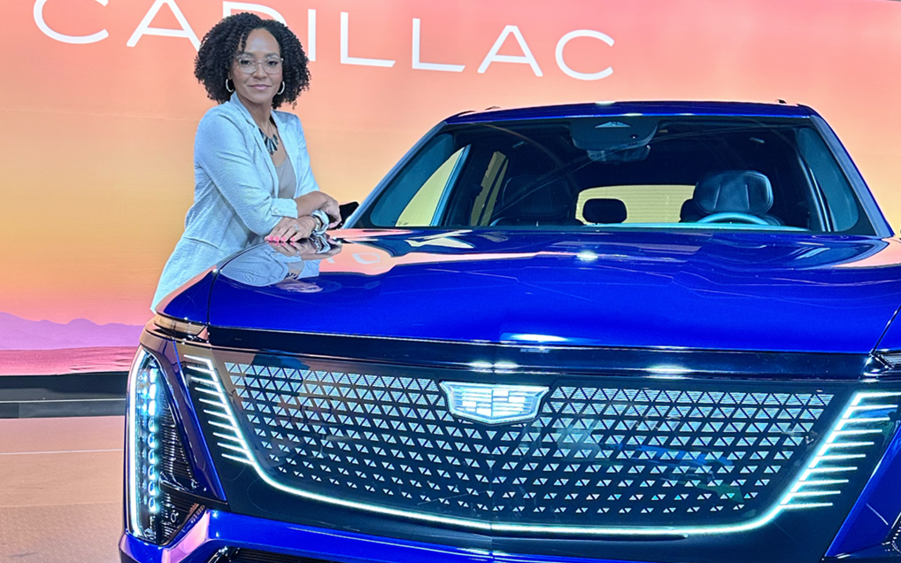 Elisha Brown GM Cadillac Vistiq 2026 Hero Image